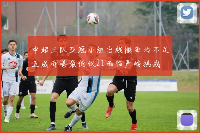 中超三队亚冠小组出线概率均不足五成海港最低仅21面临严峻挑战